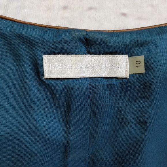 BADGLEY MISCHKA Brown Tweed Sleeveless Dress, 10 - Picture 4 of 7